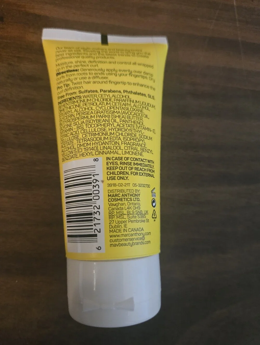 Marc Anthony Strictly Curls Curl Envy Cream